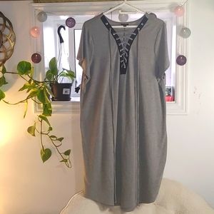 Torrid: Grey Dress